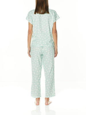 Cotton Pyjama Set - Mint - Aruke