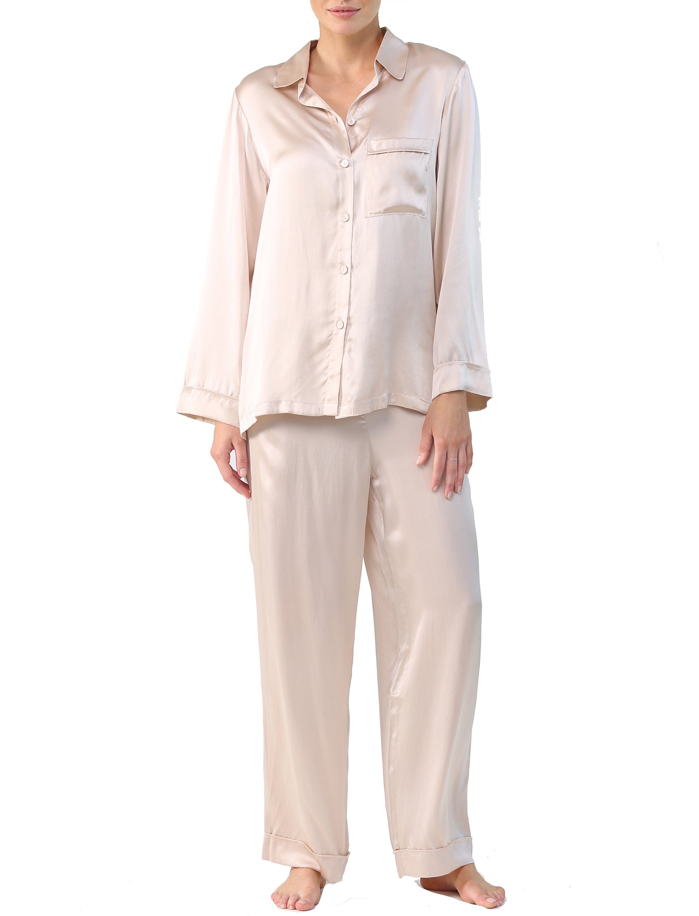 Ginia Collection - Silk Pyjamas, Silk Slips & Silk Robes - Aruke